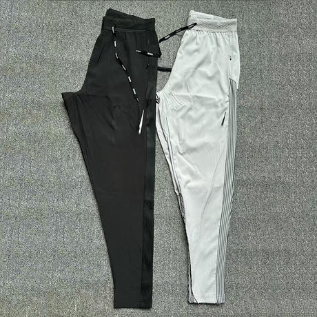 New Sports Track and Field Training Sports Long Spliced ​​Threaded Quick-Drying Pants Physical Examination Competition Clothing Quick-Drying Super Hot Outdoor