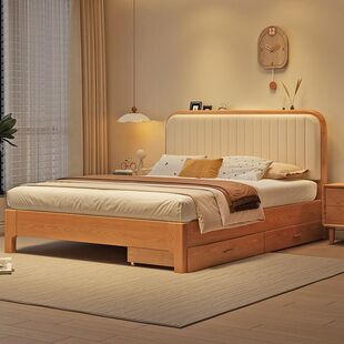 ��ľ�����ﴲ�����1��5��ͯ��1��8�p�˿�s����С���Ϳɶ� ��