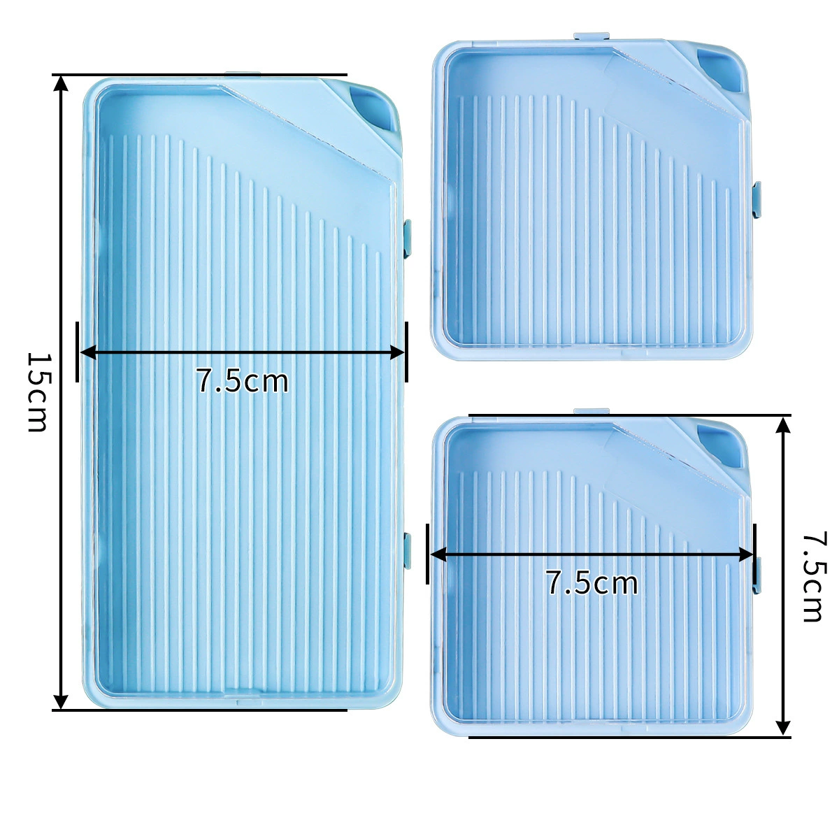 Diamond painting turn drill tray, multifunctional storage sieve with lid, small & large sizes
