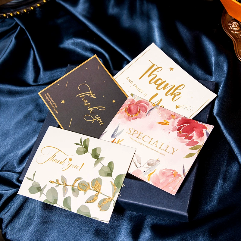 Рукописные благословения благодарственные открытки Креативные подарочные открытки Продвинутые чувственные открытки с подарками, маленькие открытки на день рождения