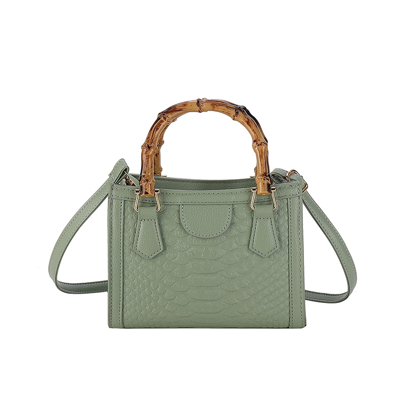 Europa y los Estados Unidos retro bolsos transfronterizos mujeres 2024 nueva moda simple bolsos de mano casuales cocodrilo mochila pequeña