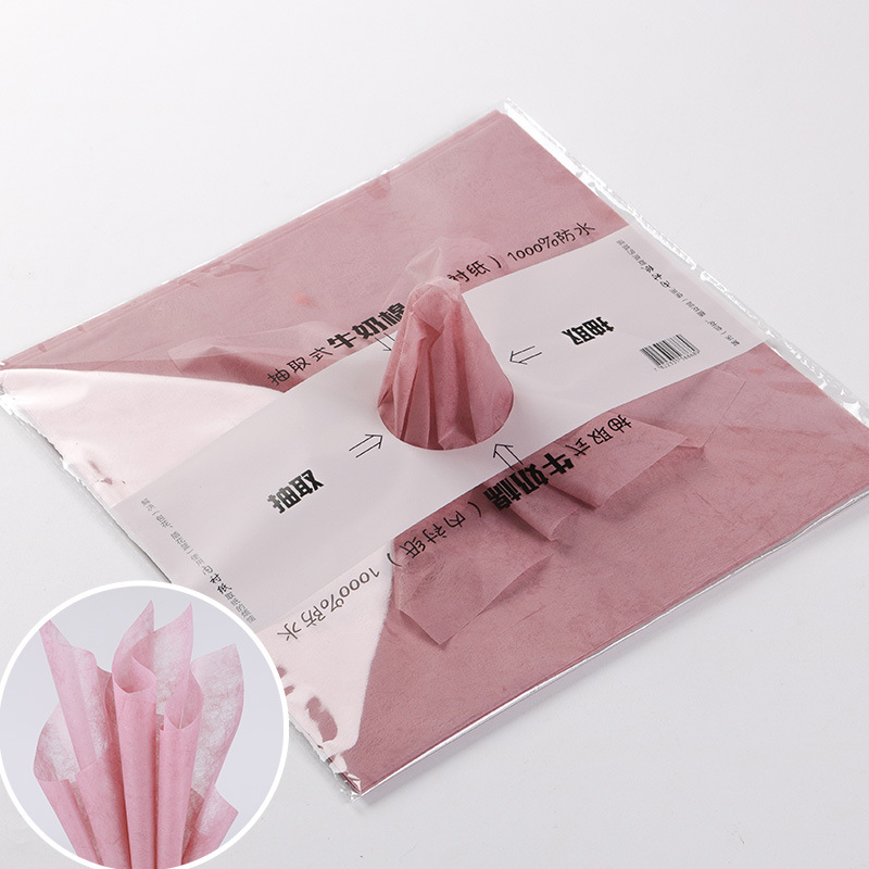 Flores en busca de estilo de día de San Valentín en línea sobre rojo papel de flores de Sydney papel de alto nivel extraíble algodón de leche sobre flores de material completo