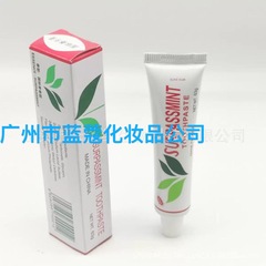 跨境外贸薄荷牙膏63g 固齿亮白深层清洁 toothpaste 现货代加工