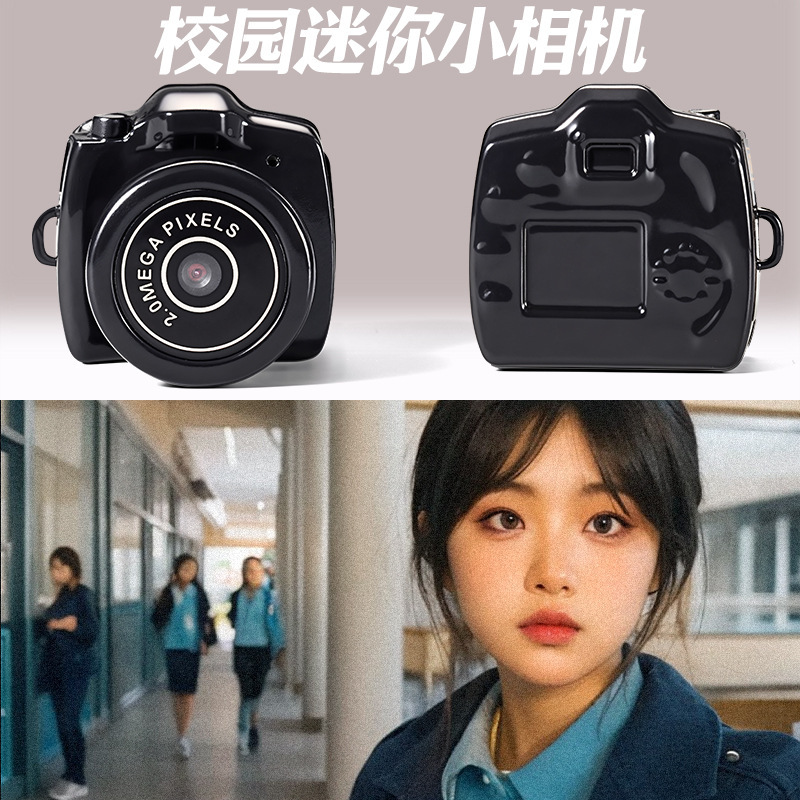 ミニ学生パーティー親指カメラキャンパス ccd デジタル誕生日ギフト写真ビデオ子供のおもちゃ|undefined