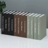 Silver 27 high gray green single book