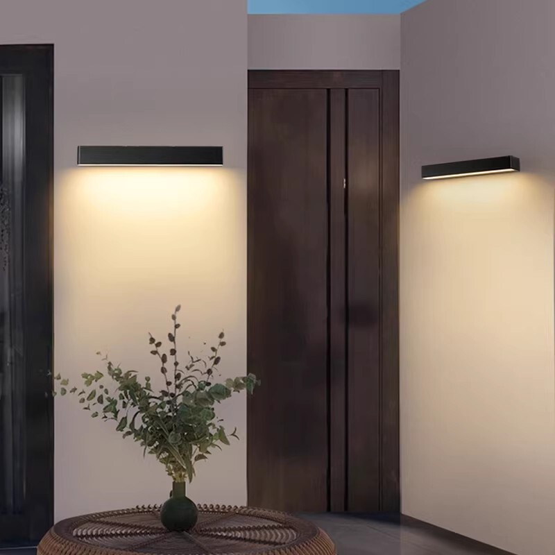 Outdoor Waterproof Wall Lamp for Exterior Walls, Villa Courtyards, Indoor and Outdoor Balconies, Simple Outdoor Corridor Led Wall Lamp Outdoor Waterproof Wall Lamp for Exterior Walls, Villa Courtyards, Indoor and Outdoor Balconies, Simple Outdoor Corridor Led Wall Lamp