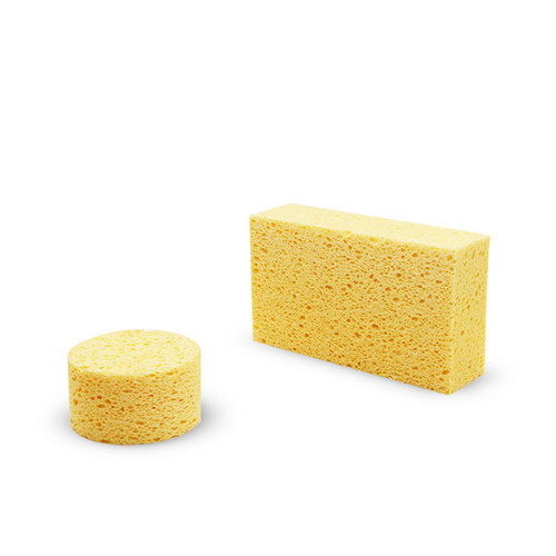Electric steamer absorbent sponge special wood pulp sponge descaling microwave oven thickened cleaning cleaning sponge block