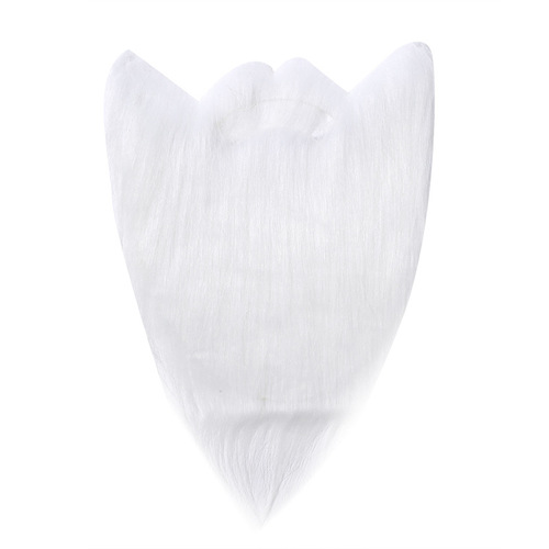 Amazon Halloween Santa beard white long hair black big mustache party beard costume
