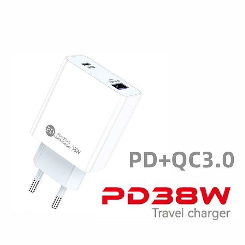 PD20W estándar americano medio estándar 12W cargador de cabeza de carga rápida al por mayor Pd estándar europeo cabeza de carga adecuada para Apple pd cabeza de carga