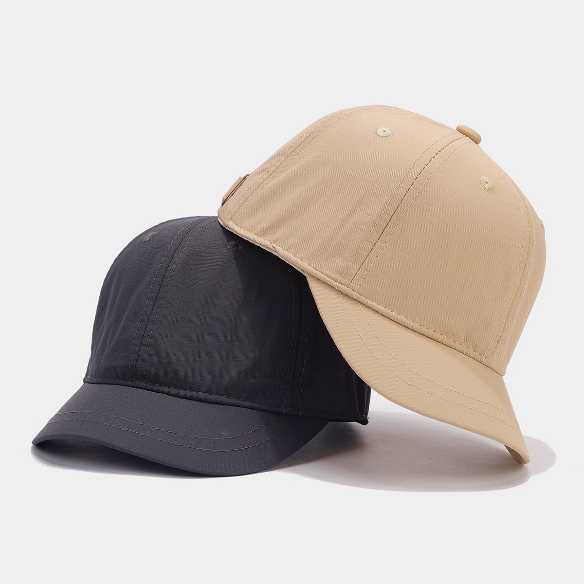 Diseño de nicho japonés, tablero de luz de moda de ala corta, gorra de béisbol de secado rápido, hombres y mujeres, gorras impermeables transpirables de verano, viajes