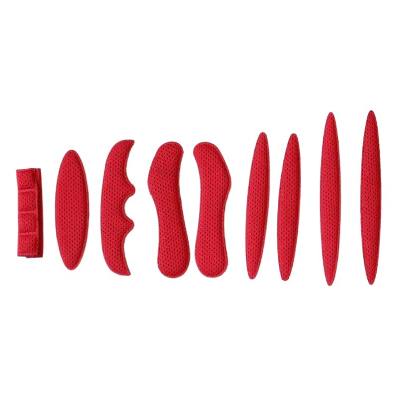 Подкладка для шлема Универсальный набор подкладки для велосипедного шлема с липучкой для подбородка