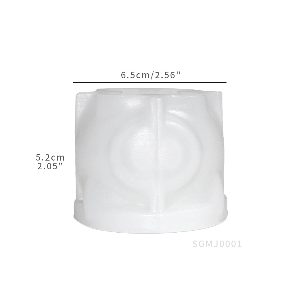 Mono DIY cristal epoxi cerdo candelabro decoración lindo cerdo vela titular suave fácil demoulding molde de silicona