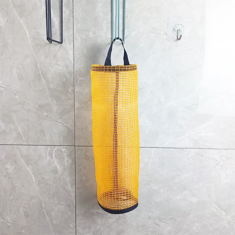 Storage system, plastic garbage bag, storage bag, shoe covers, hanging organiser