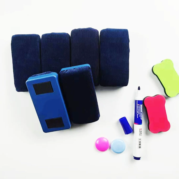 985 большой Магнитной Доски Ластик фланелевая полосатая стеклянная доска ластик пластиковый корпус ластик для доски оптовая продажа с фабрики