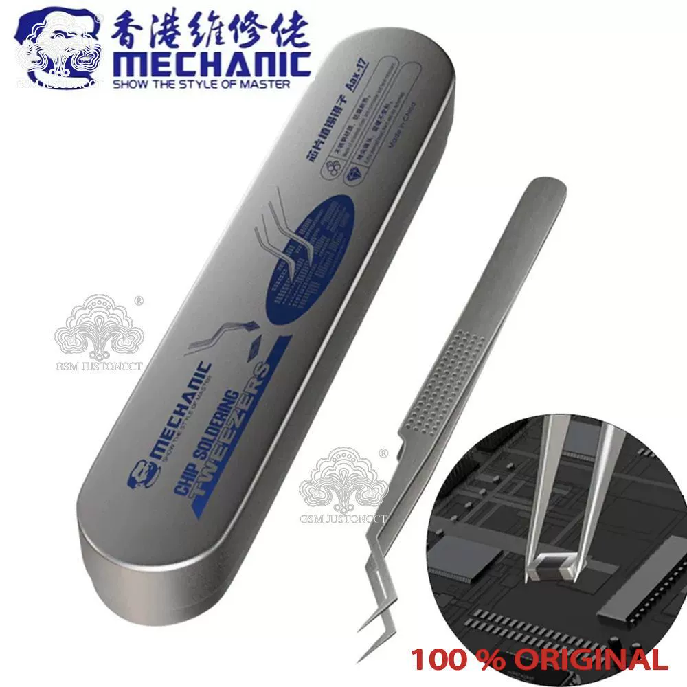 Пинцет для посадки олова и чипсов специальный пинцет для чипов антикоррозийный термостойкий Специальный наконечник из нержавеющей стали пинцет для немагнитного позиционирования