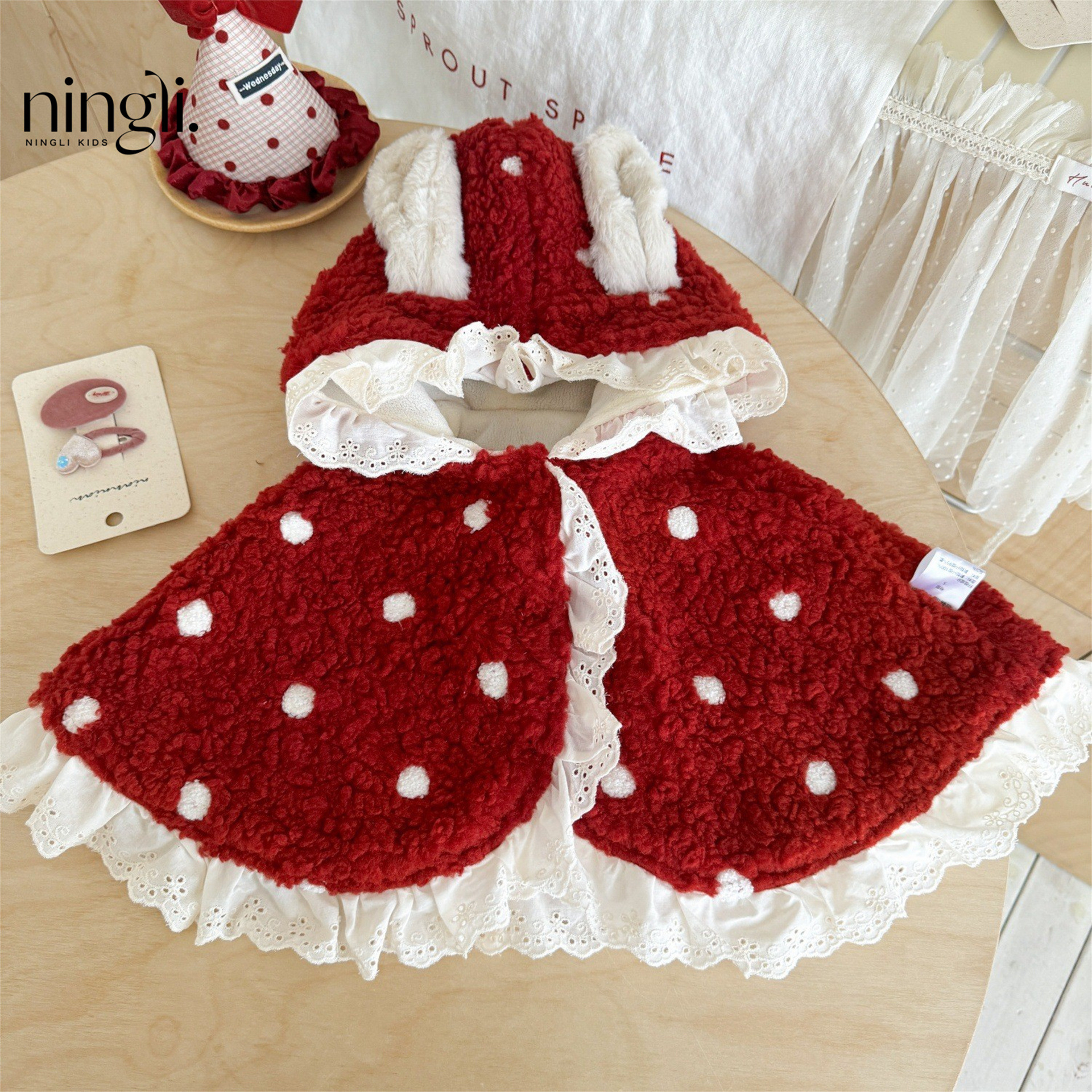 Uşaq üçün qış paltarı, fleece astarlı, küləkdən qoruyan