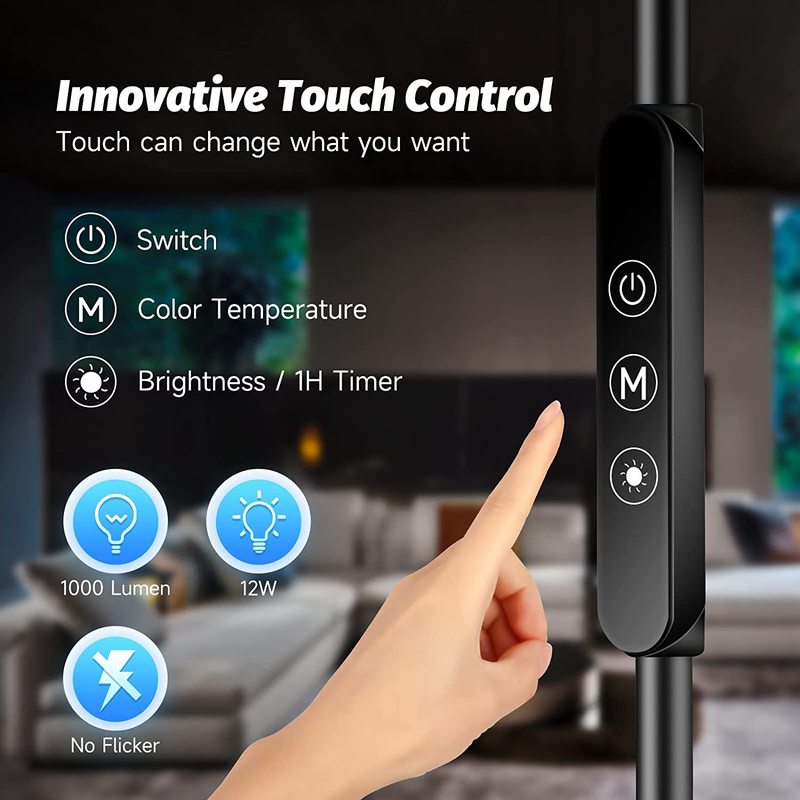 2022源工場クロスボーダー電気商新製品ledフロアランプledリビングルーム寝室シンプルな雰囲気ランプが着地した|undefined