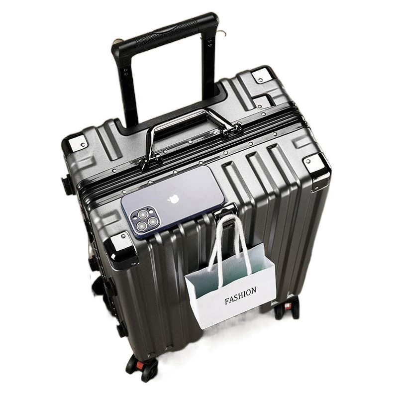 Durable capacious suitcase for men and women, increased thickness