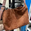New brown suede