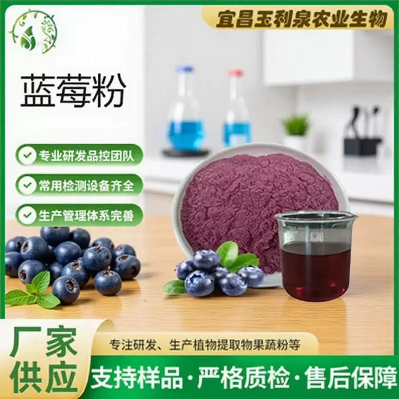 蓝莓粉 蓝莓提取物 蓝莓果 粉全水溶果蔬粉速溶现货包邮营养素