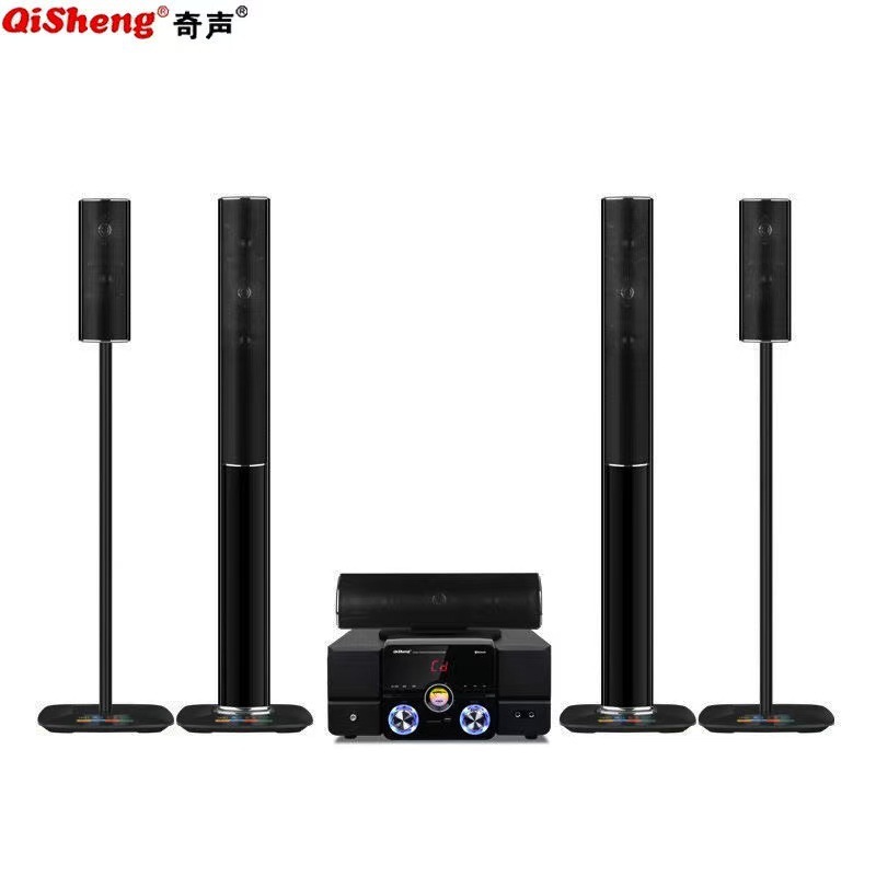 Qisheng MAV-2301 ホームシアター リビングルーム オーディオセット 5.1 ホームサラウンド コンプリートセット プライベートシアター|undefined
