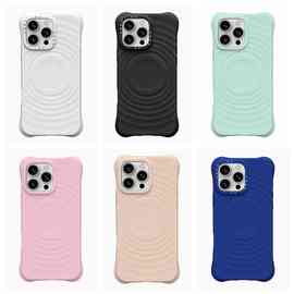 CASE联名磁吸壳17promax硅胶手机壳防摔iPhone16苹果系列防指纹