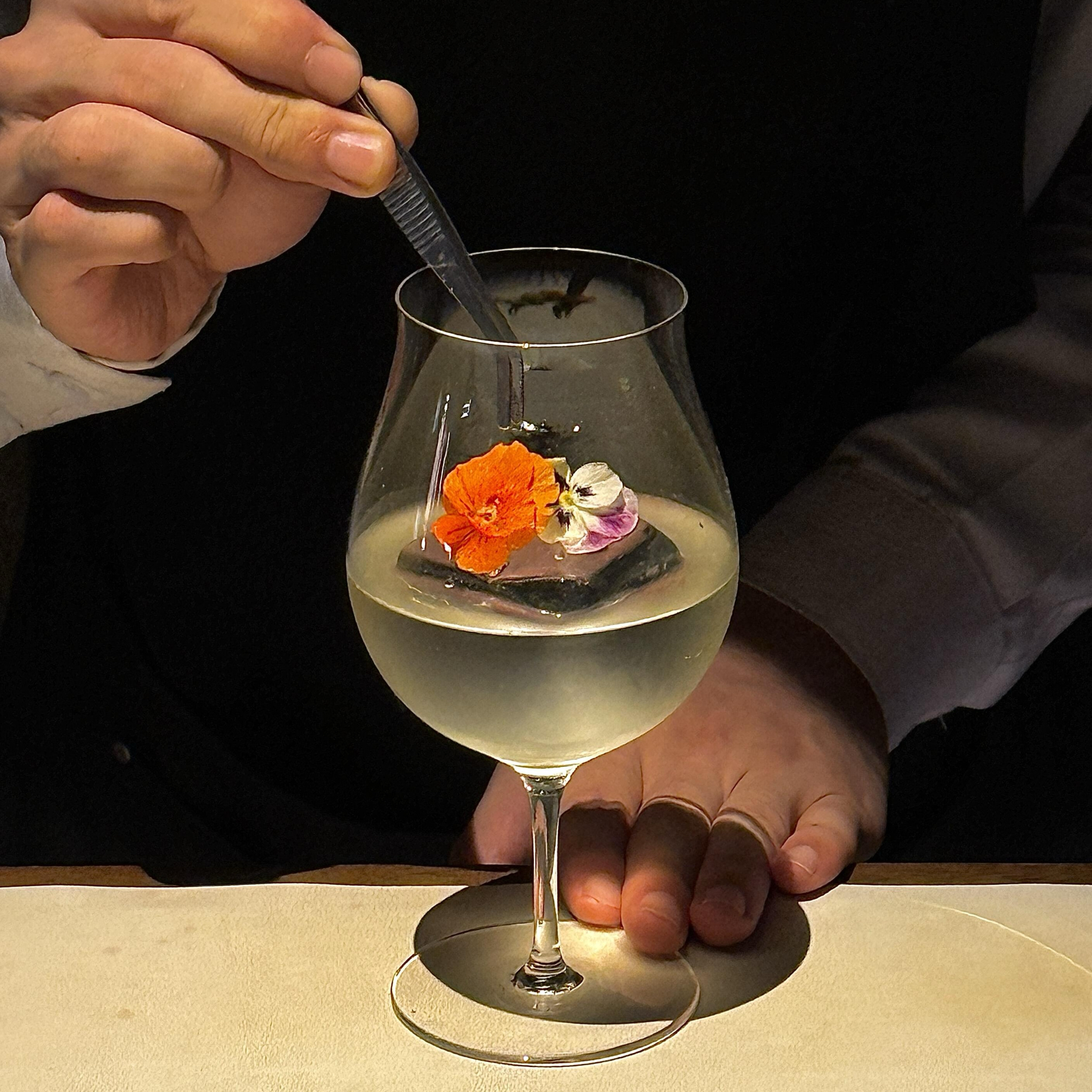 Japanese cocktail ultra thin glass wineglass for home use
