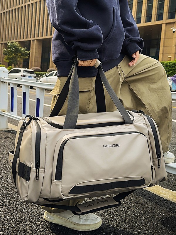 2025 bolsa de viaje transfronteriza de gran capacidad para hombres y mujeres que viajan bolsas de equipaje de viaje de negocios mochila de comercio exterior mochila de fitness