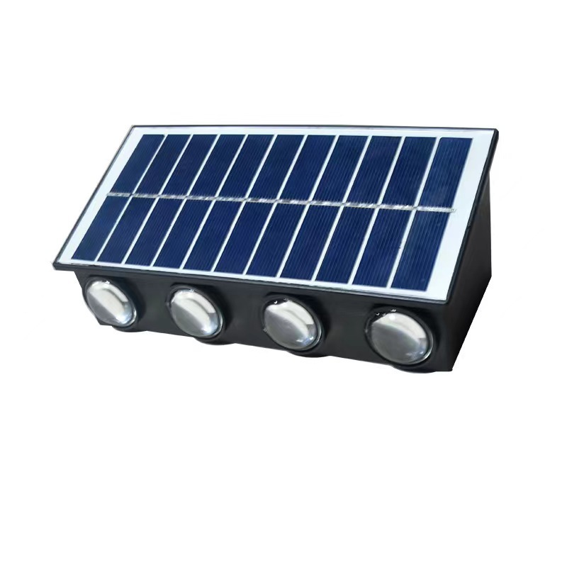 Lámpara Solar de Pared Popular Transfronteriza, Impermeable, LED para Exteriores, Iluminación de Patio, Ahorro de Energía