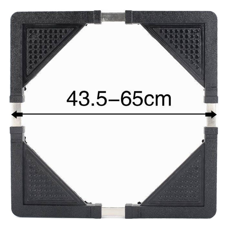 Refrigerador de Acero Inoxidable base móvil lavadora base móvil rack con ruedas estante de la cocina fábrica al por mayor