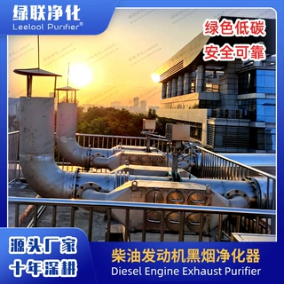 PM颗粒过滤 干式非陶瓷净化器 发电机去黑烟 港口机械黑烟捕集