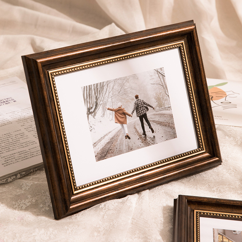 American retro photo frame table 6 inch 7 inch 8 inch 10 inch 12 inch photo frame framed frame