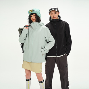 Spring and Autumn New Fashion All-match Solid Color Casual Trendy Hooded Windproof Jacket Coat Niche Soft Shell Clothes