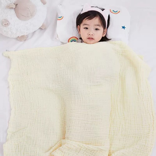 Jieliya newborn baby thickened bath towel pure cotton soft absorbent gauze bath towel children baby spring and autumn blanket