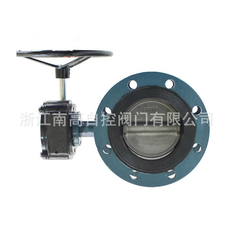 D341X-16Q手动法兰蝶阀 软密封法兰蝶阀 双法兰手动蝶阀