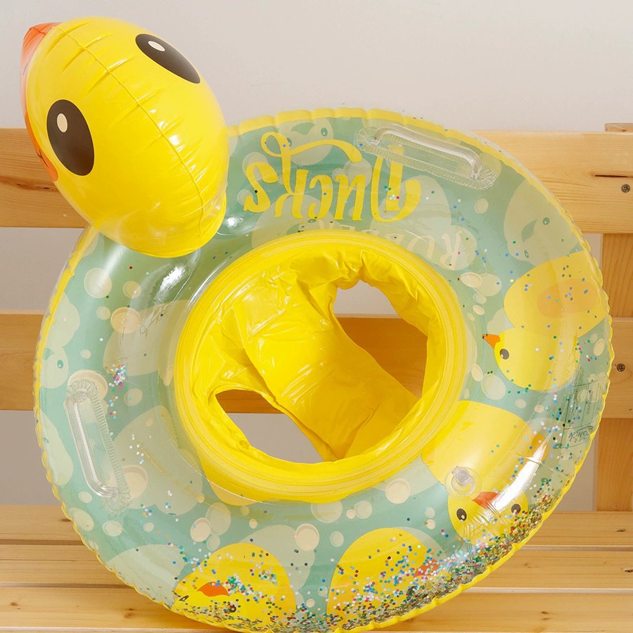 B.Duck, inflatable swimming ring, increased thickness