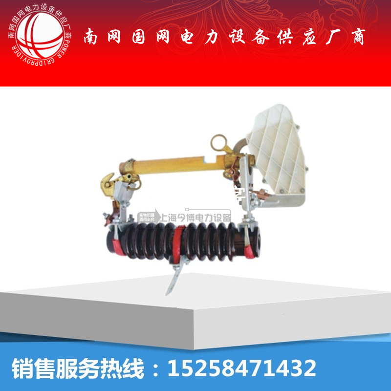 RW10-10跌落式熔断器 RW10F-12/100跌落式带灭弧罩10KV熔断器
