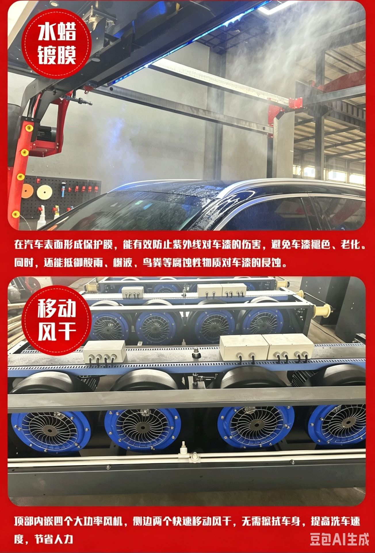 High-Performance 24-Hour Operation Contactless Car Wash Machine 360-Degree Precision Automatic Car Wash Machine Car Cleaning Machine