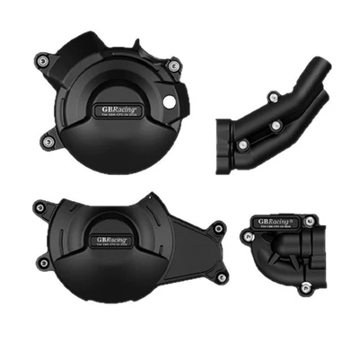 Suitable for 25-26 Yamaha Mt-07 Motorcycle Modified Gbracing Engine Protective Cover Anti-Fall Side Cover (Motorcycle Safety Supplies) - four-piece-set