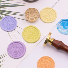 Oreo fire paint seal head cookie Oreo graphic fire paint seal rosewood handle fire paint sealing wax copper head