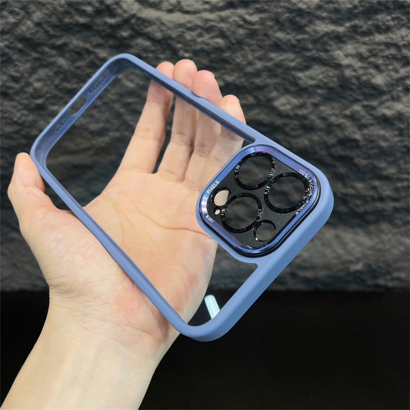 金属镜头适用iphone17手机壳高级感苹果16promax简约15磁吸13硬壳|undefined