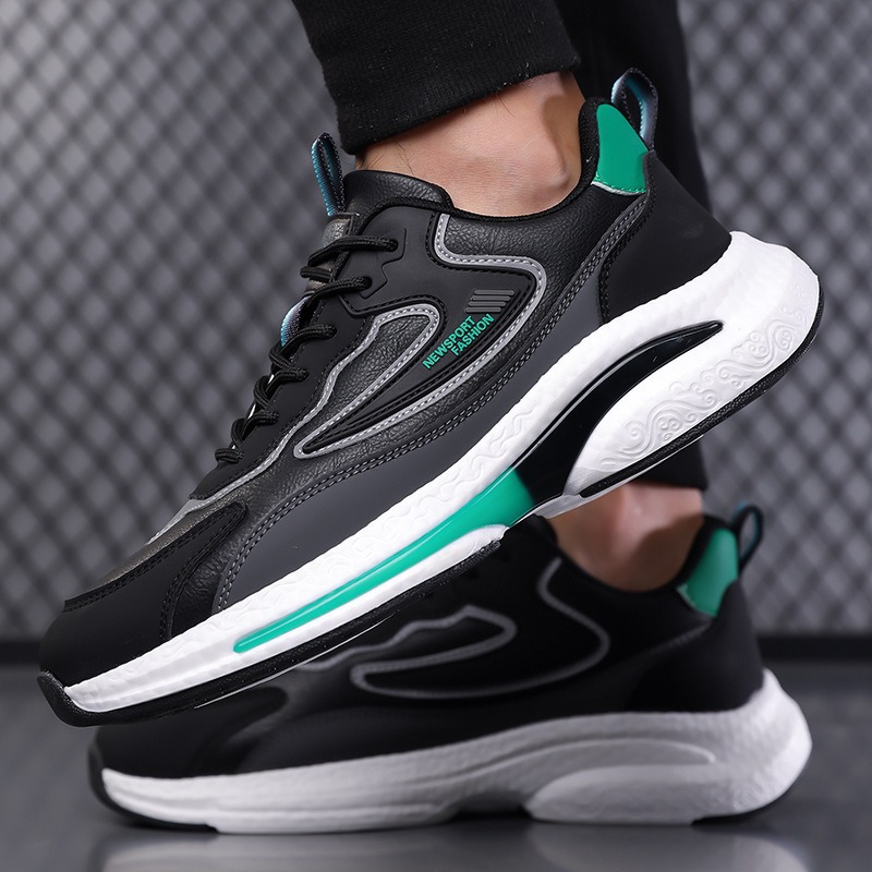 Zapatos deportivos para hombres 2026 nuevos zapatos deportivos transpirables para hombres zapatos casuales para estudiantes de carreras al por mayor