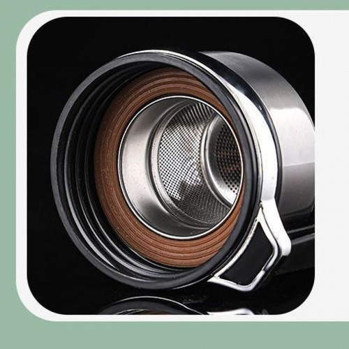 High-quality, attractive appearance, large-capacity, heat-resistant glass teacup with tea separation, portable and thick glass water cup