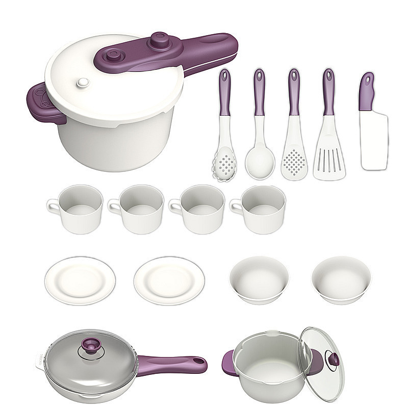 Simulación transfronteriza de sonido y luz para niños, pastel de postres, fruta, corte, tacto, cubiertos de cocina, juguetes caseros