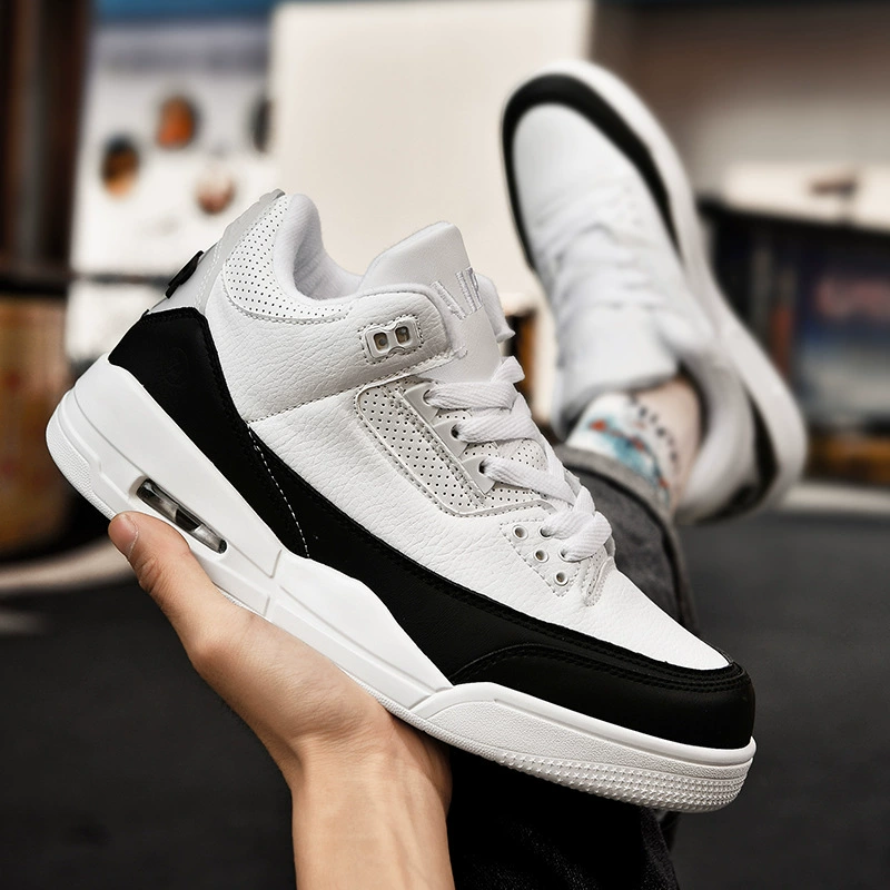 Air Jordan обувь, баскетбольные белые нескользящие износостойкие амортизирующие спортивные кроссовки, для подростков