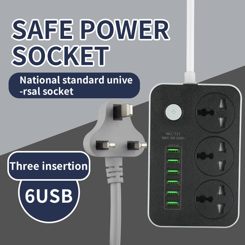 3 bits USB * 6 material PC pequeño gauge británico