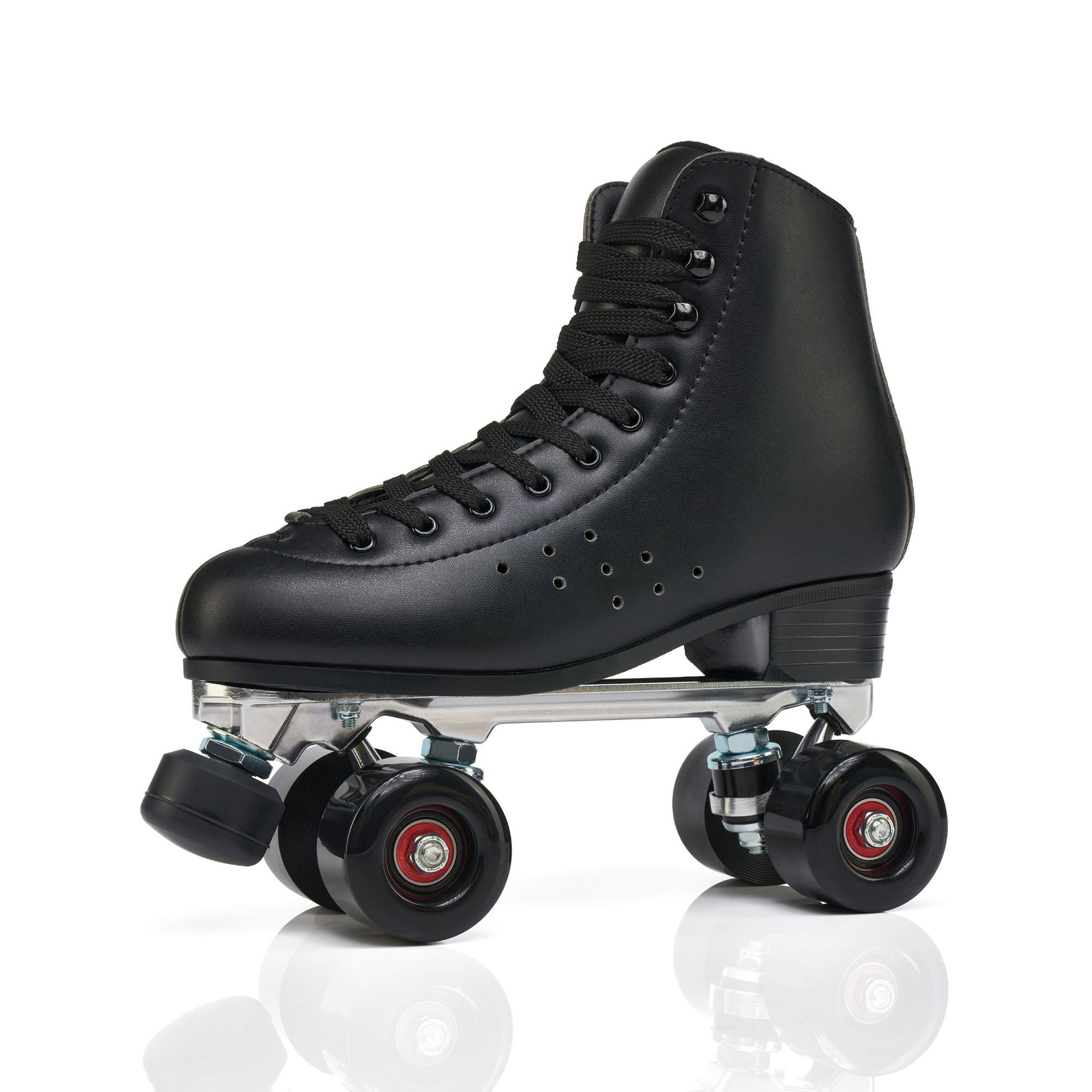 Double Row Roller Skates For Adults With Flashing Pu Wheels_voghion.com