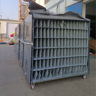 Plastic Parts Turnover Bag Cart Divider Bag Workstation Equipment Automotive Parts Bag Material Rack Workshop Transfer