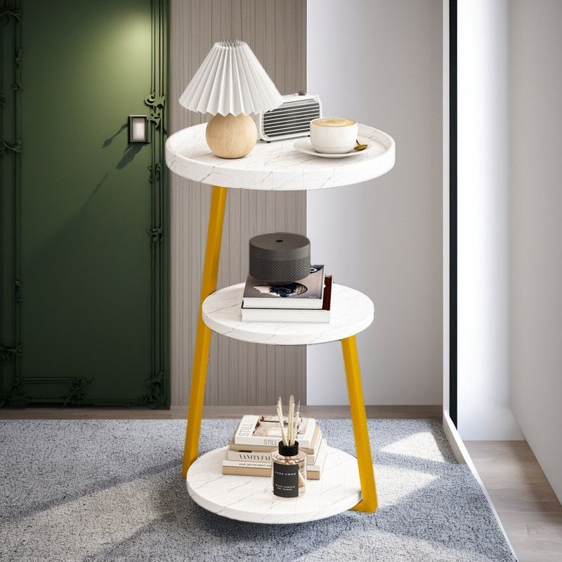 Mesa de té nórdica, sofá, sala de estar, mesas de cabezal de cama, esquina simple, gabinete, pequeña mesa redonda