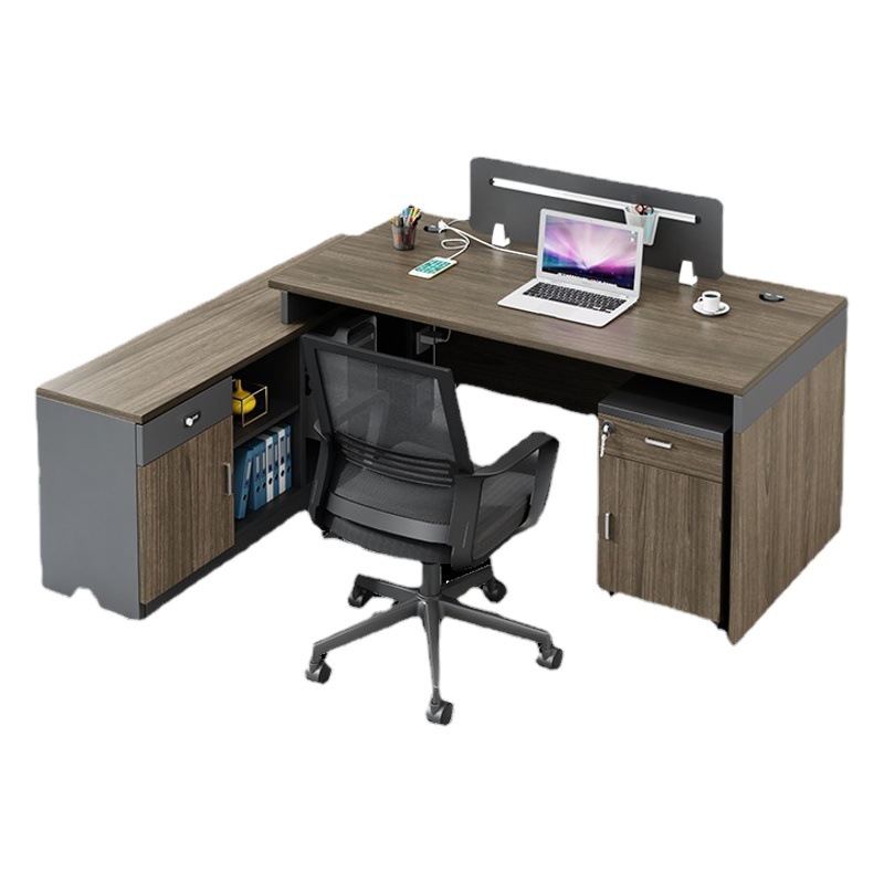 Escritorio financiero mesa de personal y silla combinación empresa 4 personas 6 doble mesa de oficina simple mesa de personal de oficina